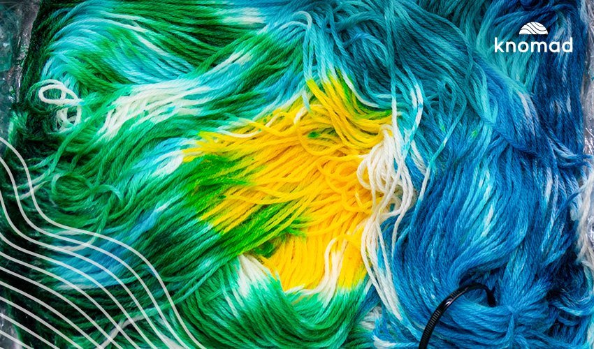 Tie Dye - Marshmallow DK