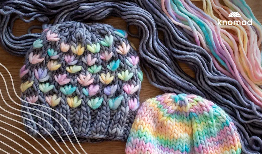 Dyeing Solita Bulky for a Colorwork Hat