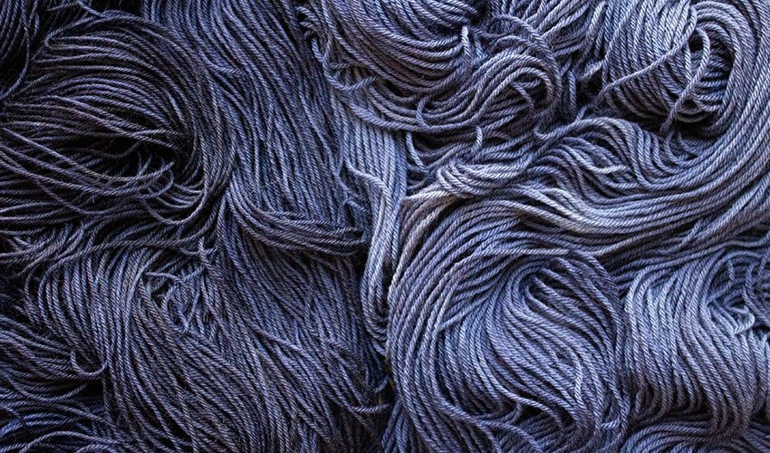 stratus y snowrift undyer yarn