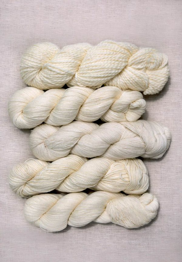 Buy Essentials - Yarn Sample Pack - Undyed Yarn