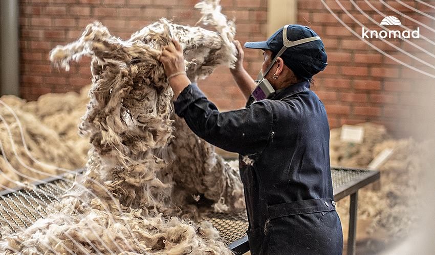 Have you ever wondered how undyed yarn is created?