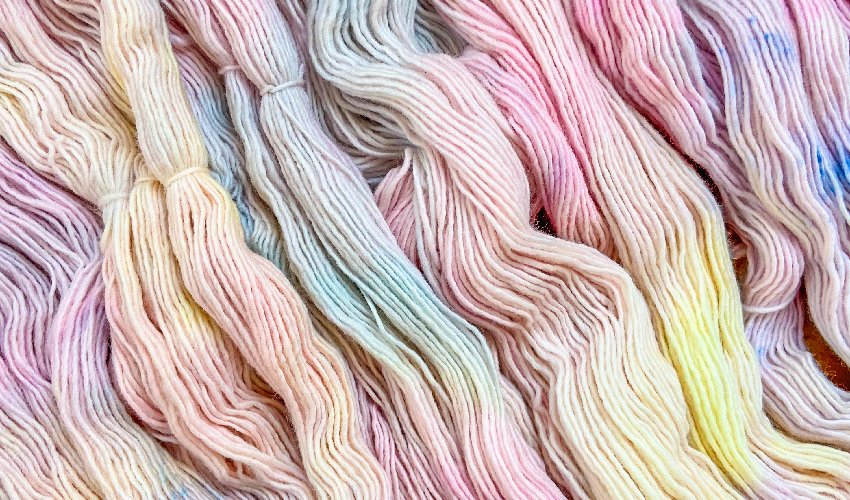 egret yarn dyed 