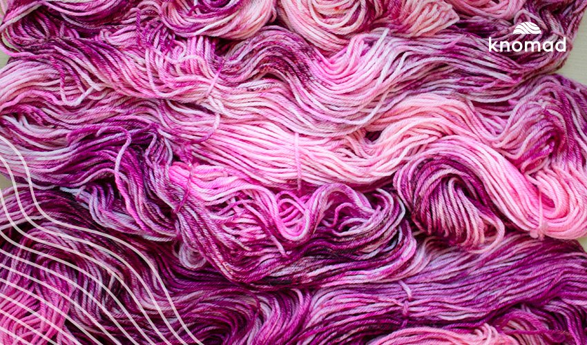 How to Dye a Valentine’s Day Yarn on Superwash Merino Wool