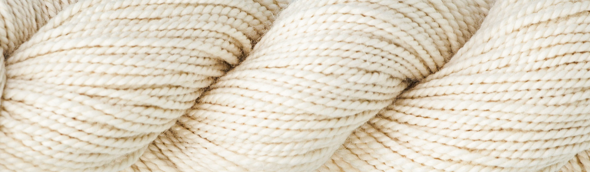 Organic Pima Cotton Undyed Yarn-Worsted Weight