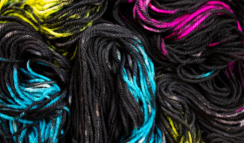 Grunge Inspired Layered Yarn