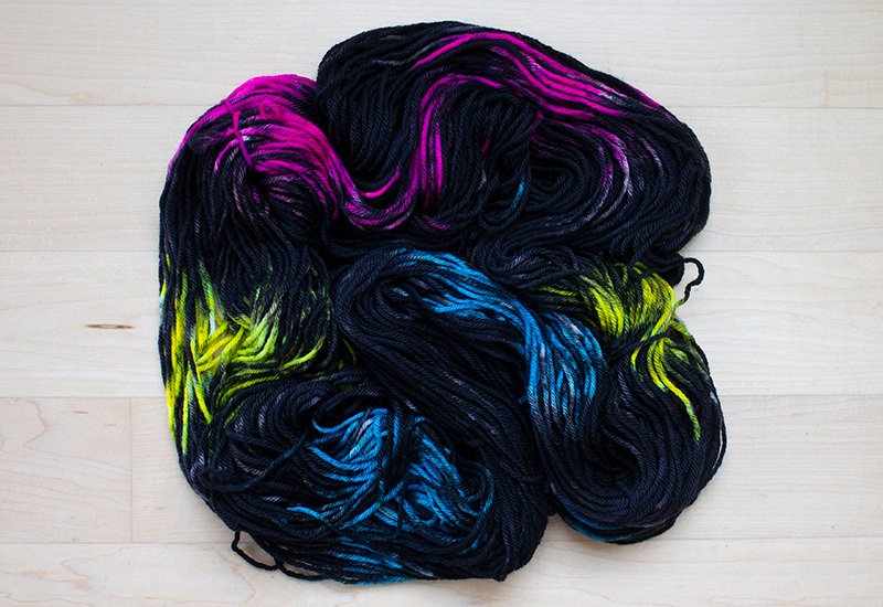 Grunge Inspired Layered Yarn