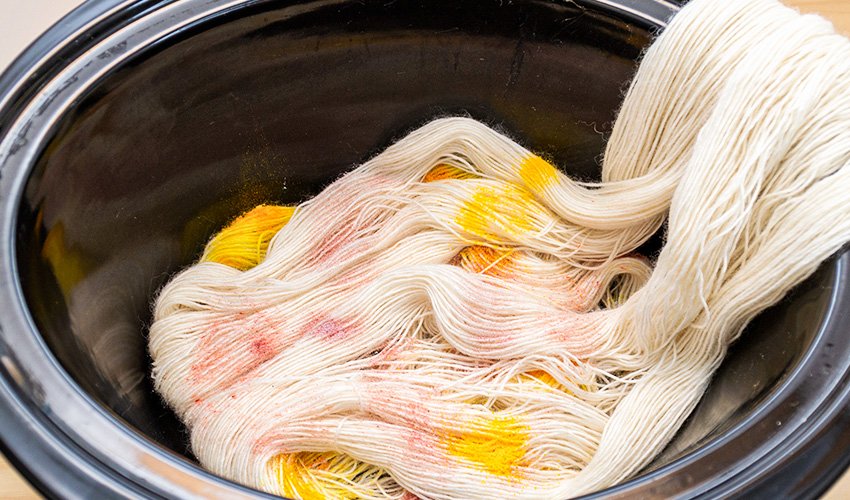 how to dye yarn, prepare your yarn