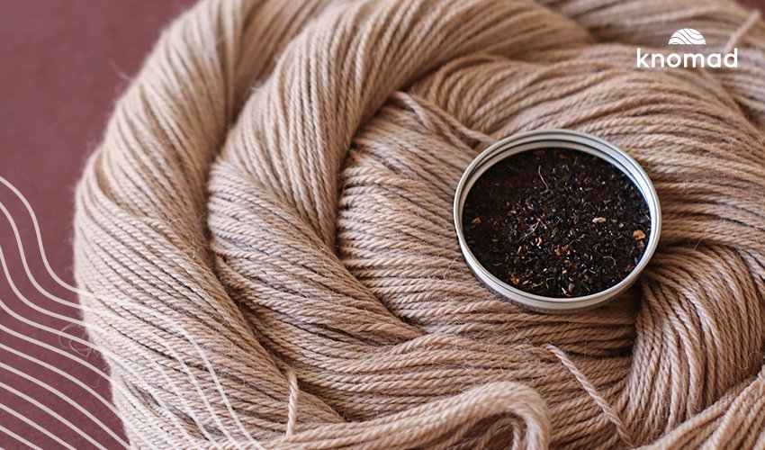 Natural Dyes for Wool: Sequoia