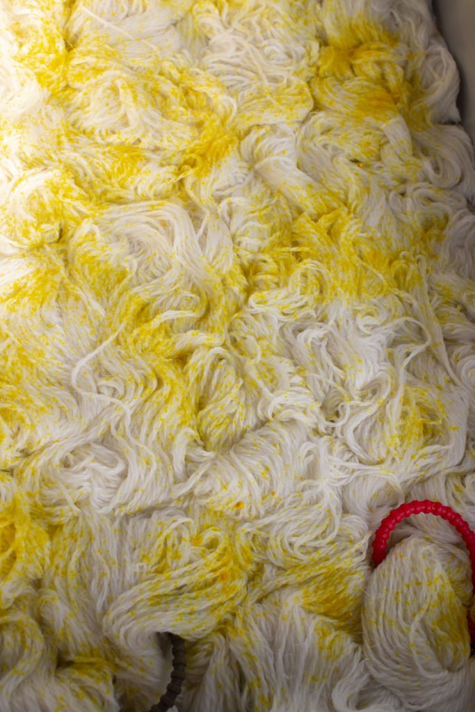 knomad yarn before add soaking liquid