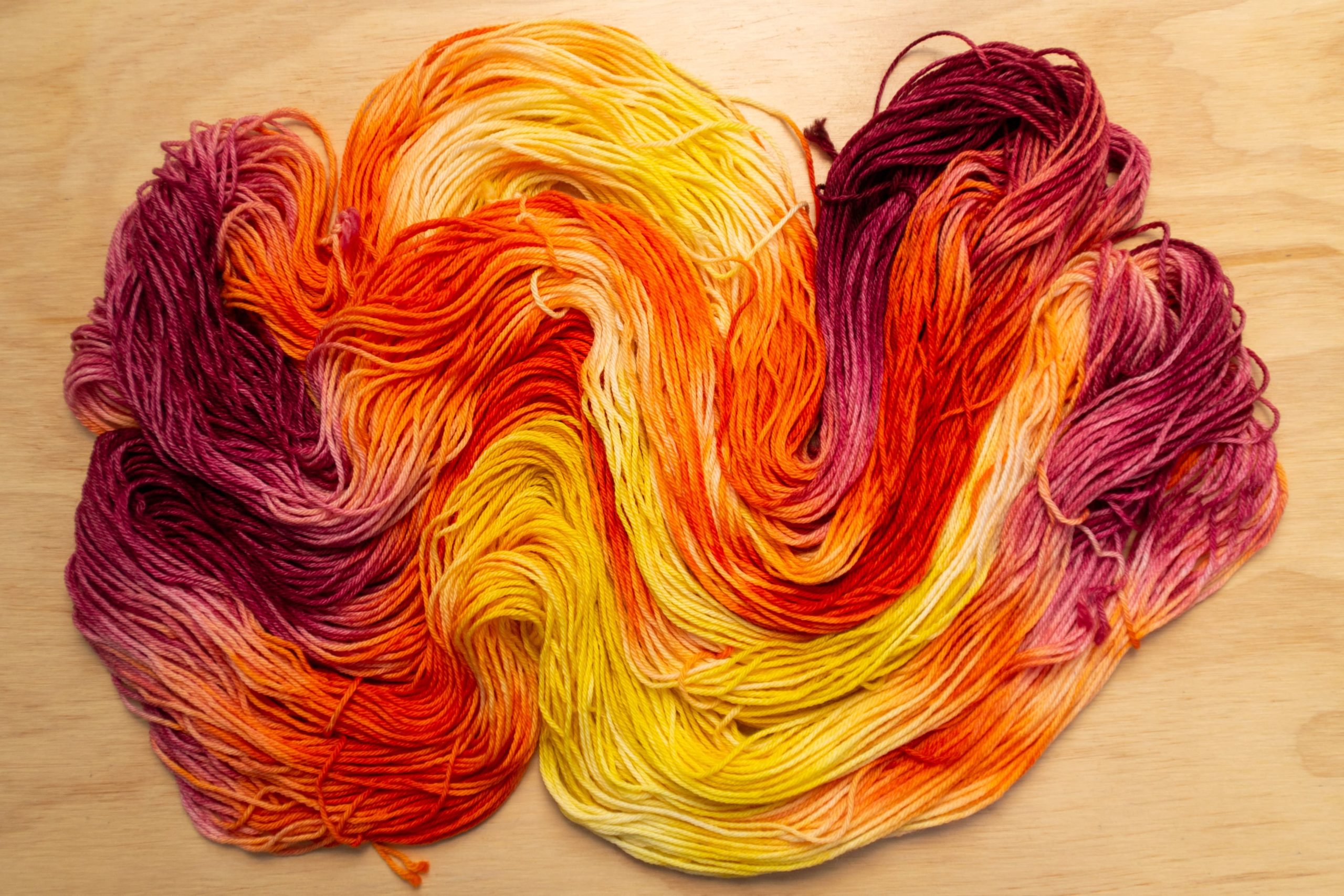 Dyeing Wool Yarn - Kool Aid and Rit Dye Methods