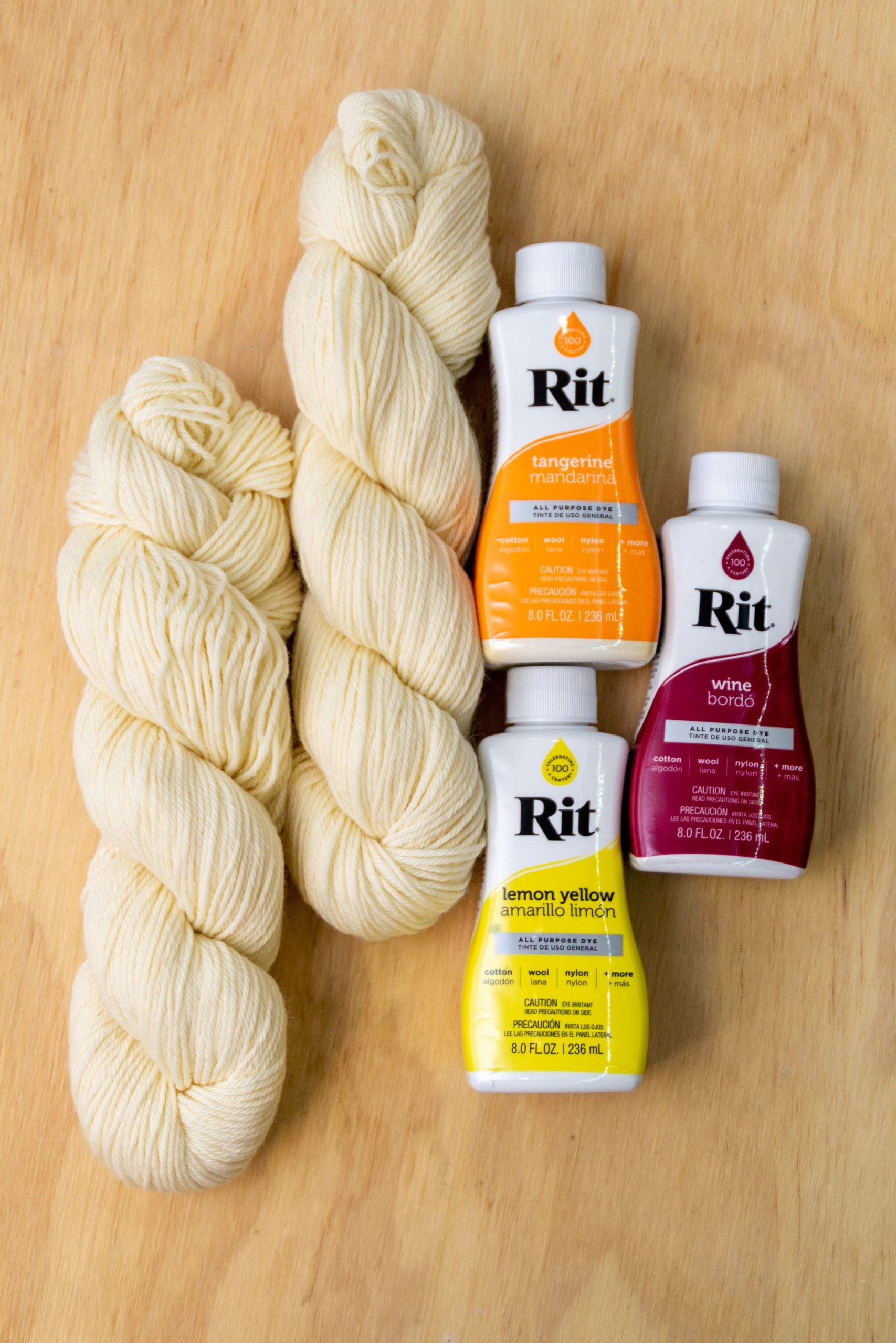 Composite Dye  Autumn Blend with RIT Dye - Knomad Yarn