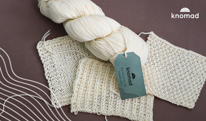 Which Knitting Stitches are Best for Marshmallow DK?