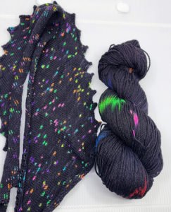 resist dyed yarn