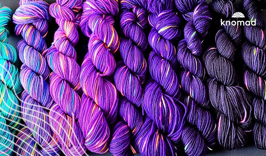 scape gradient dyed yarn