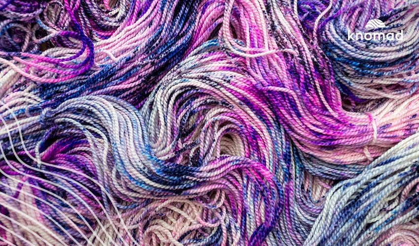 Dye yarn: Halloween Speckles on PRISM