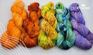 dyeing yarn