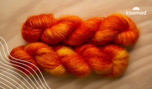 Pumpkin Orange Yarn