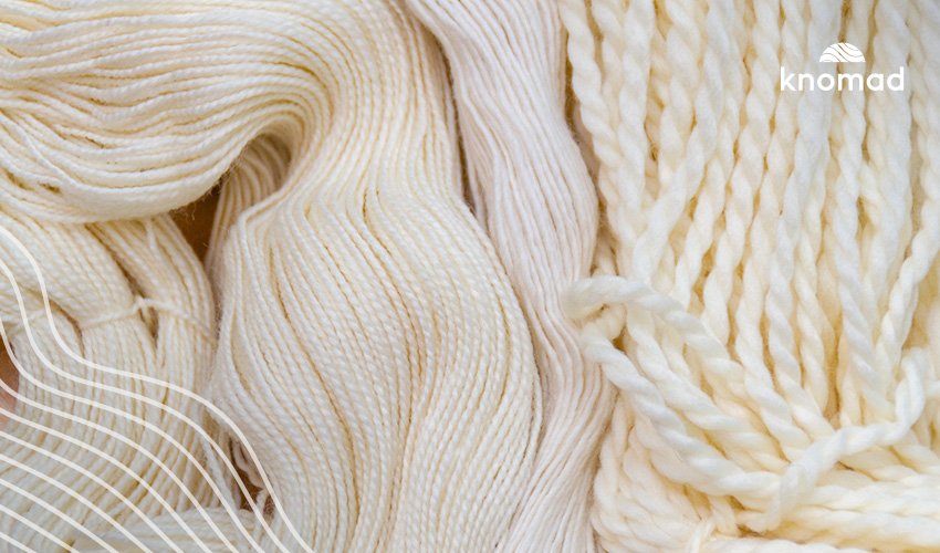 Clothes to knit with undyed yarn