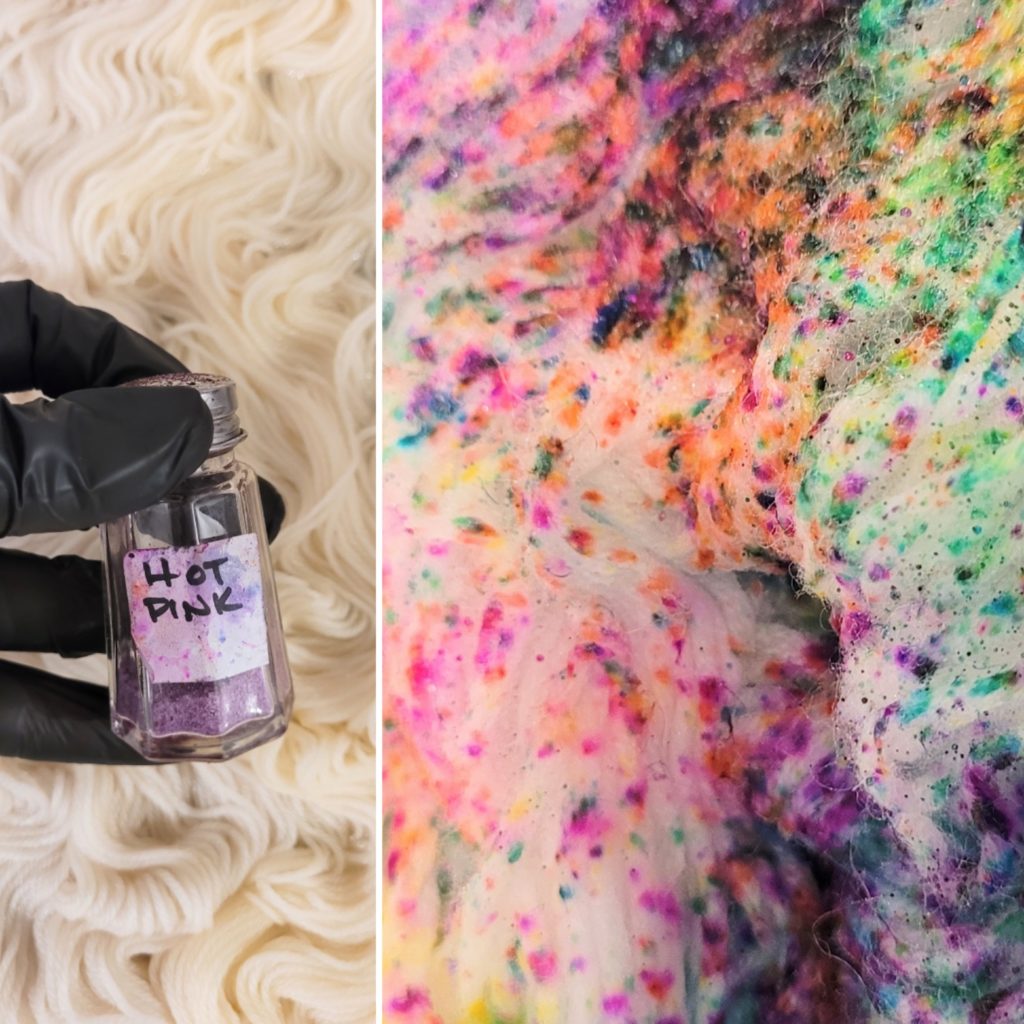 Superwash versus NonSuperwash Dye Technique Test (PART 1) Knomad Yarn Superwash versus Non