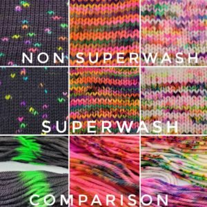 superwash versus non-superwash yarn