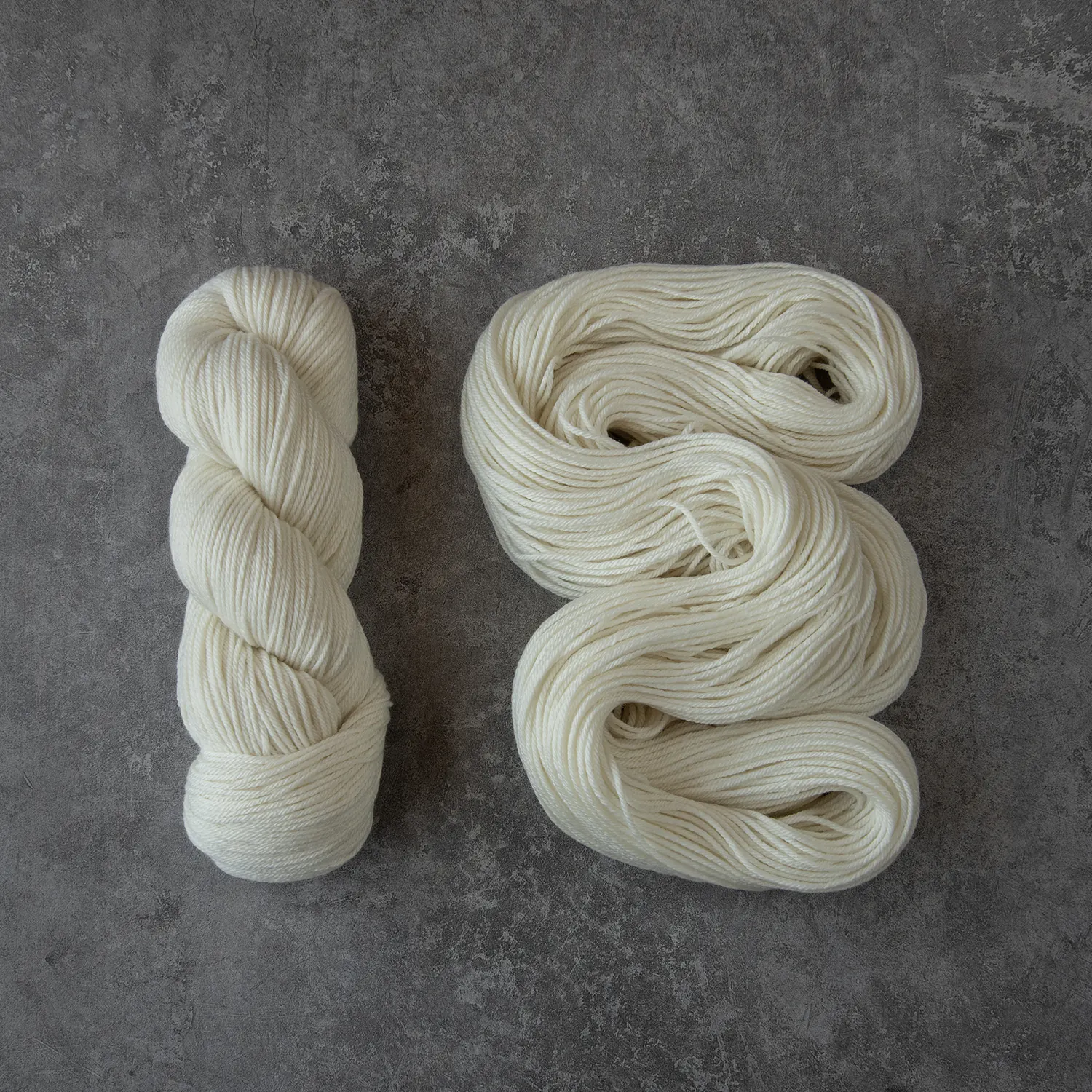 100% mulberry silk yarn on cone, light fingering / sock weight