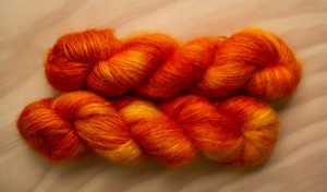 dyed skein 