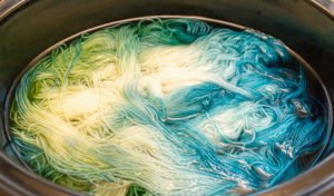 heated yarn